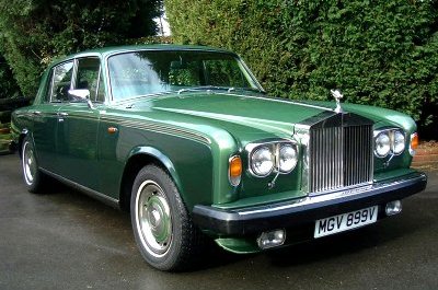 Rolls-Royce Silver Shadow II uit 1979.